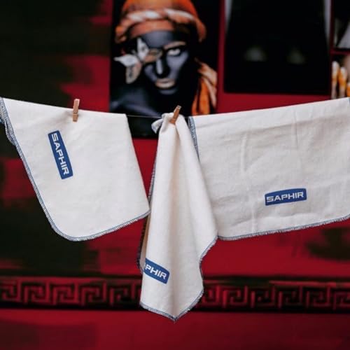 SAPHIR 3 Pieces Polishing Cloths - Image 5