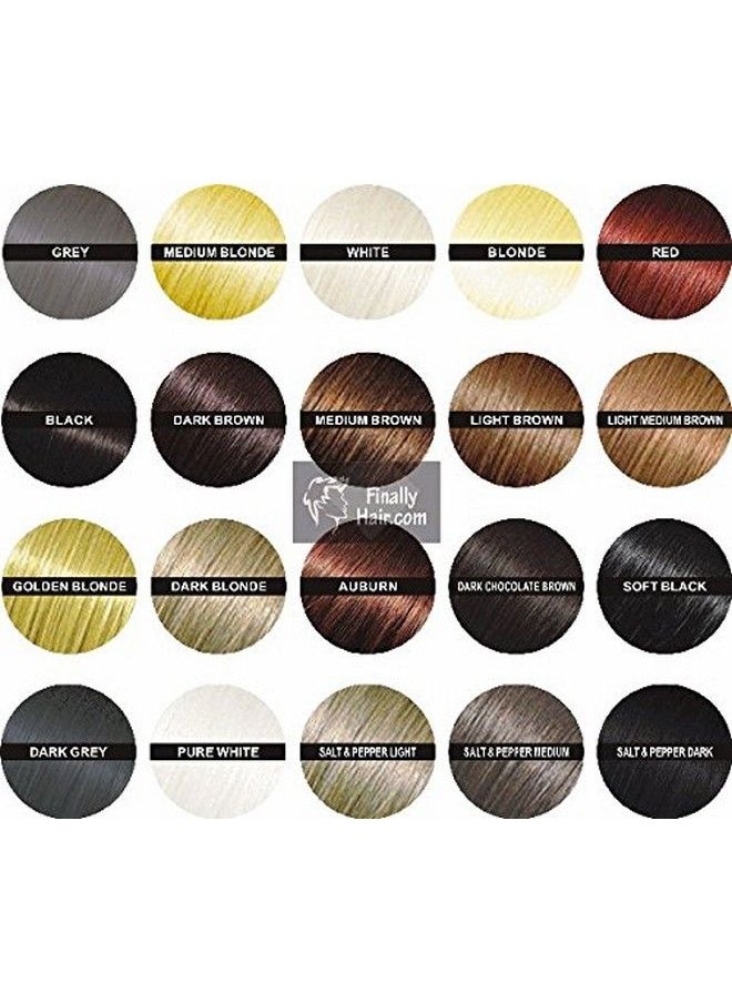 Finally Hair Building Fiber Refill 100 Grams Hair Loss Concealer By (Medium Brown)  - Image 5