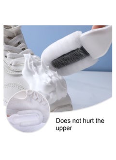 SYOSI SYOSI Double-Headed Shoes Cleaning Shoe Brush, Multifunctional Shoe Cleaner Brush for Sneakers Leather Boots Shoes  - Image 4
