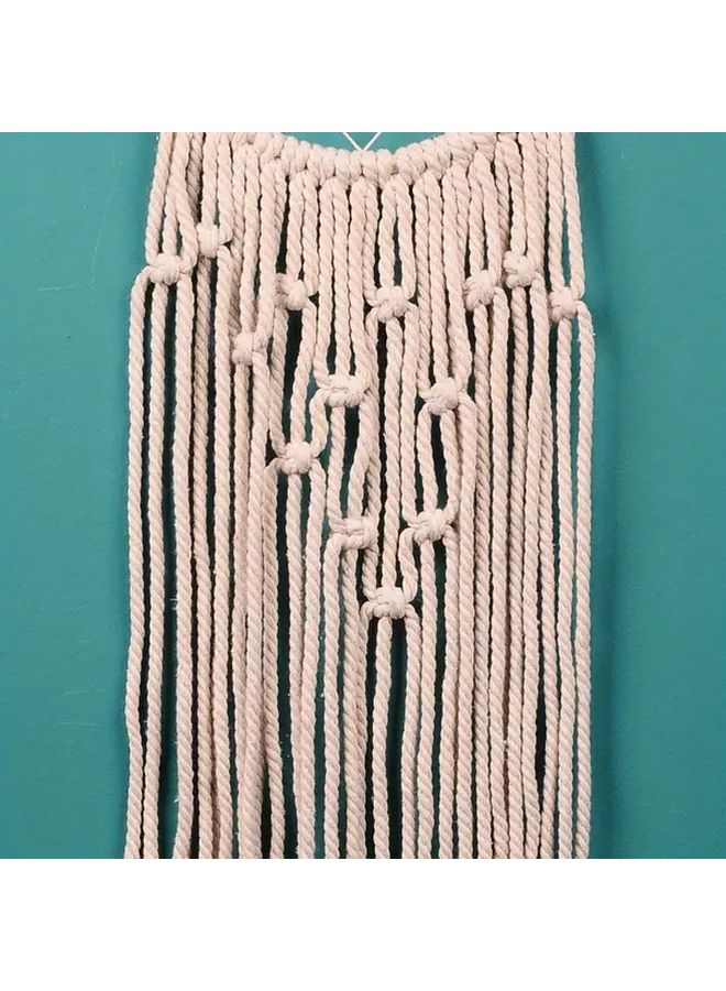Model A Bohemian Handcrafted Tassel Dream Catcher Round Wall Hanging Decor For Bedroom Living Room - Image 5