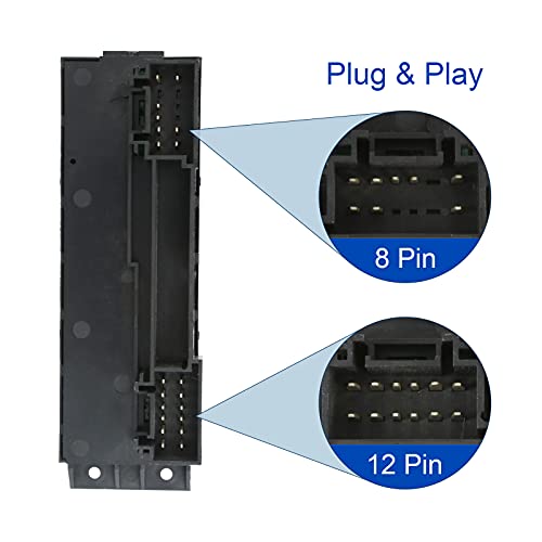 MOJTBE Power Window Switch Master Control Driver Side Compatible for 2000 2001 2002 Chevy Silverado Tahoe Suburban & GMC Yukon XL Sierra 1500HD 2500HD 3500, 02 Cadillac Escalade OE Replace 15062650 - Image 2