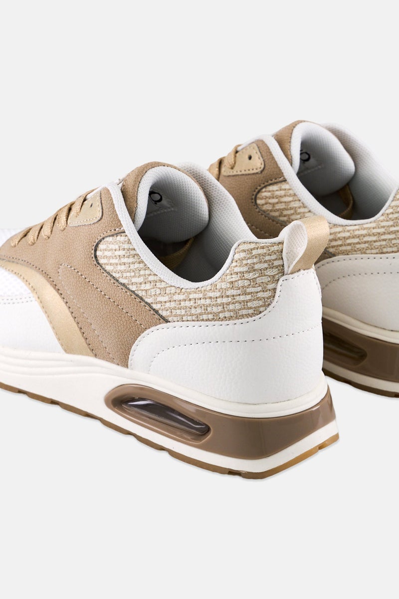 XOXO أحذية كاجوال نسائية مزودة بأربطة، متعددة الألوان - Image 3