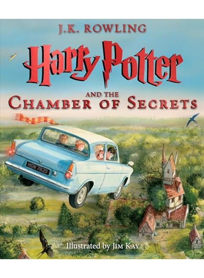 Harry Potter And The Chamber Of Secrets The Illustrated Edition By J K Rowling Hardcover
