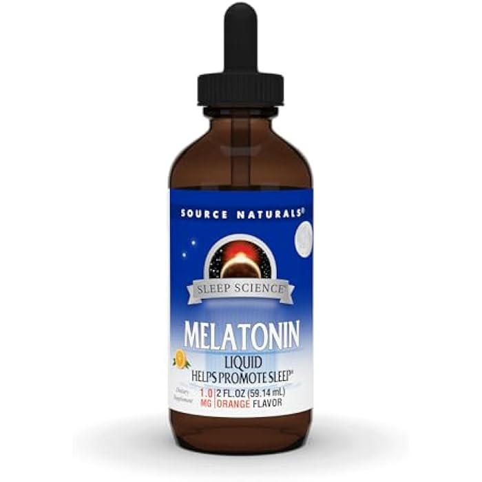 Source Naturals Melatonin* - 1 mg, 2 Fluid oz - Image 1
