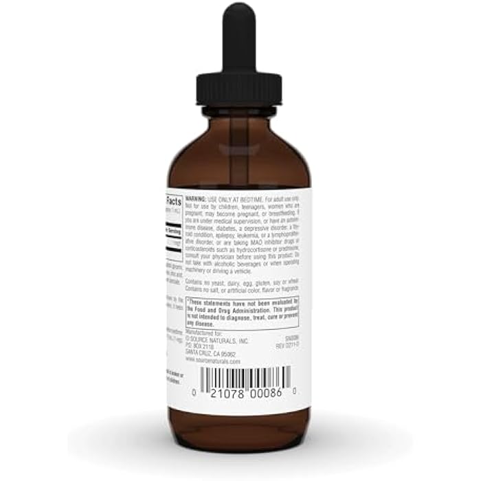 Source Naturals Melatonin* - 1 mg, 2 Fluid oz - Image 3