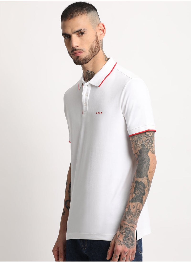 THE BEAR HOUSE Men’s Polo T-Shirt – Soft, Breathable Cotton, Classic Fit for All-Day Comfort, Stylish Casual Shirt for Summer, Everyday Wear & Outdoor Activities  - Image 2