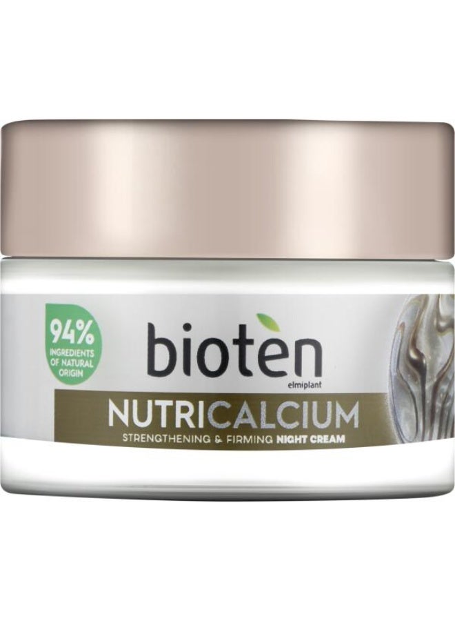 bioten Nutricalcium Strengthening & Firming Night Cream 50ml - Image 2