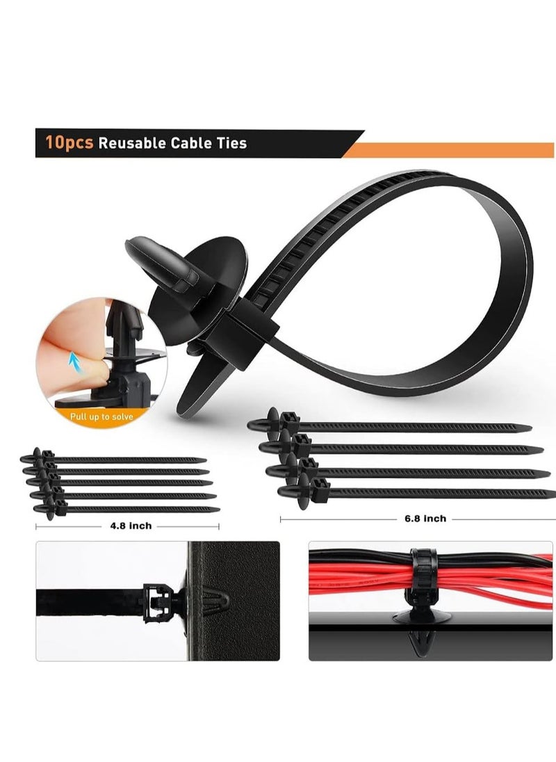 Generic 726 PCS Car Push Retainer Clips,Car Bumper Snap Retainer Clip,Retaining Pin,Bumper for Doors,Trim Panel Removal Tool,Fit for Honda Toyota GM Ford Chevy  - Image 4