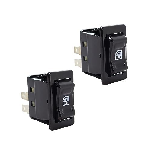 1409KMT Camaro Window Switch - Power Window Switch Compatible with 1982-1992 Camaro RS Z28 IROC-Z, 1982-1984 Pontiac Firebird 14066564 10098781 (Pair of Power Window Switch) - Image 5