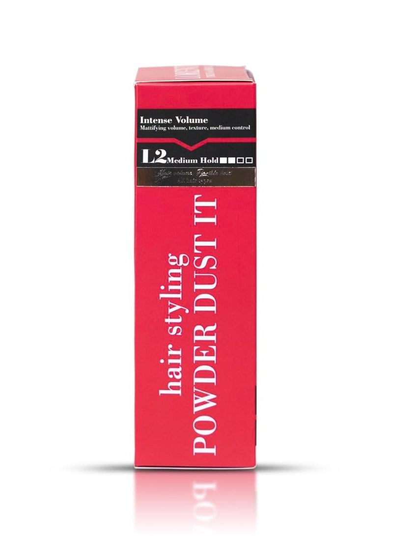 لورنتي مسحوق شمع لورينتي لتصفيف الشعر L2 بحجم مكثف | مطفأ اللمعة ومكثف ومثبت متوسط ​​20 جرام - Image 4