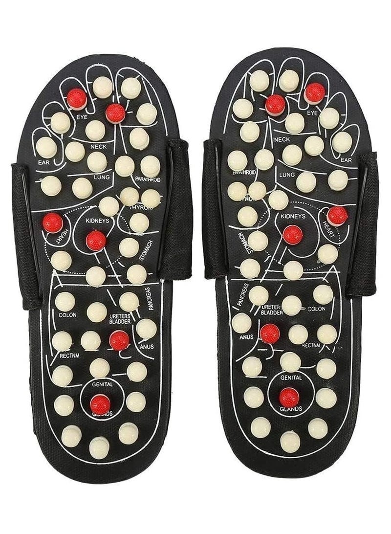TIGER Massage Slippers for Men & Women – Foot Massager Sandals with Acupressure Points for Foot Arch Pain Relief – Therapeutic Reflexology Shoes for Relaxation, Wellness & Stress Relief – Comfortable & Supportive Design for All-Day Wear - Image 3