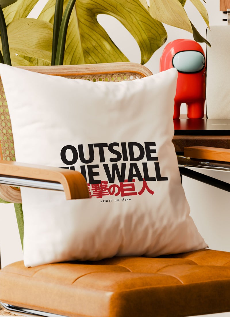 LOUD UNIVERSE Attack on Titan Jar Attack on Titan Couch Cushion Outside the wall Decorative Cushion Attack on Titan Logo Style Manga Comic Style-Anime Fan Gift - Image 4