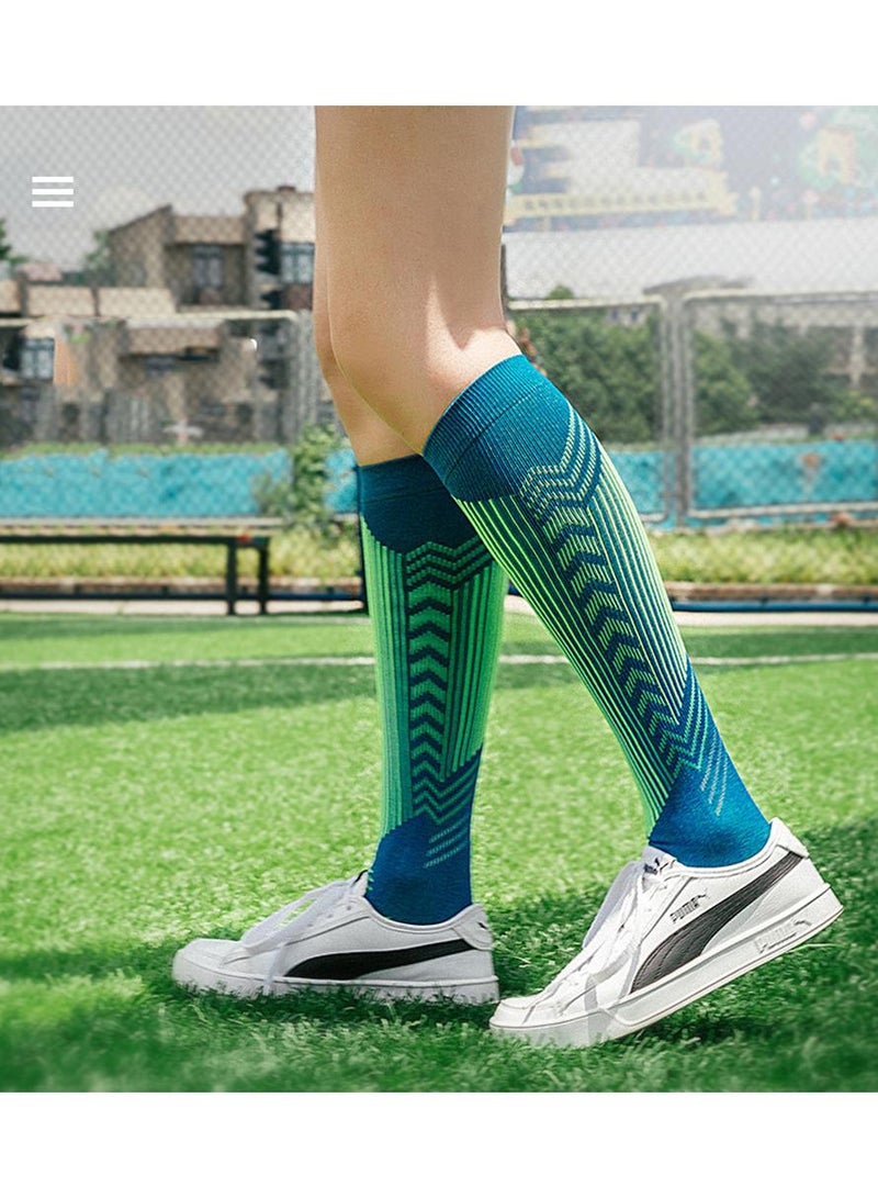 Sweet seven Women's Reflective Knee High Compression Socks - 20-30 mmHg Medical Grade for Improved Circulation - Image 2