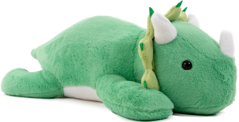 Gudisi 24 Pounds Weighted Dinosaur Stuffed Animals 157Inch Green Weighted Dino PlushHuggable Companion for Kids Adults Gift for Thanksgiving Christmas and Birthday - Image 3