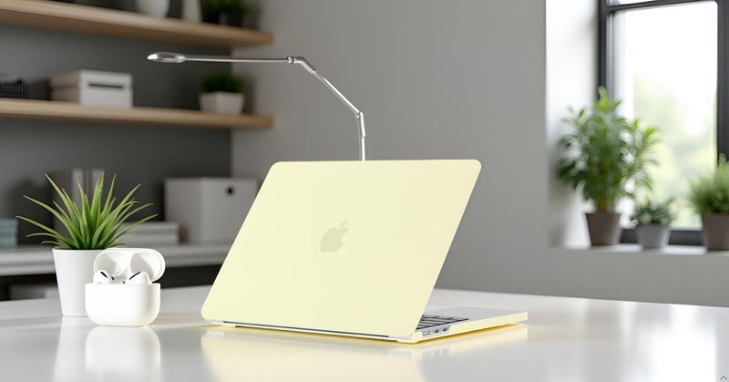 سيفن لاين متوافق مع حافظة Macbook Pro 14 بوصة 2024 2023 2022 2021 غطاء بلاستيكي صلب لـ Mac Pro 14 بوصة جديد M4 M3 M2 M1 موديل A2918 A2992 A3112 A3401 A2779 A2442 وغطاء لوحة مفاتيح، أصفر ناعم - Image 2