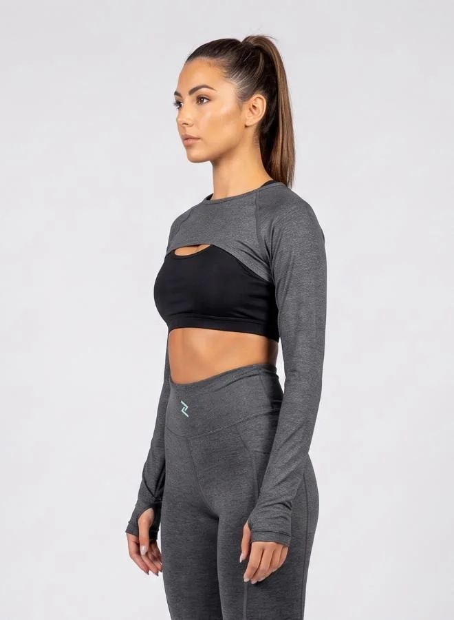 Zaecy Ash Silk Women's Sleeve Shrug for Women | Best Price UAE