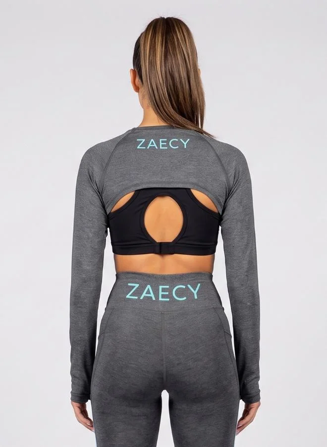 Zaecy Ash Silk Women's Sleeve Shrug for Women | Best Price UAE