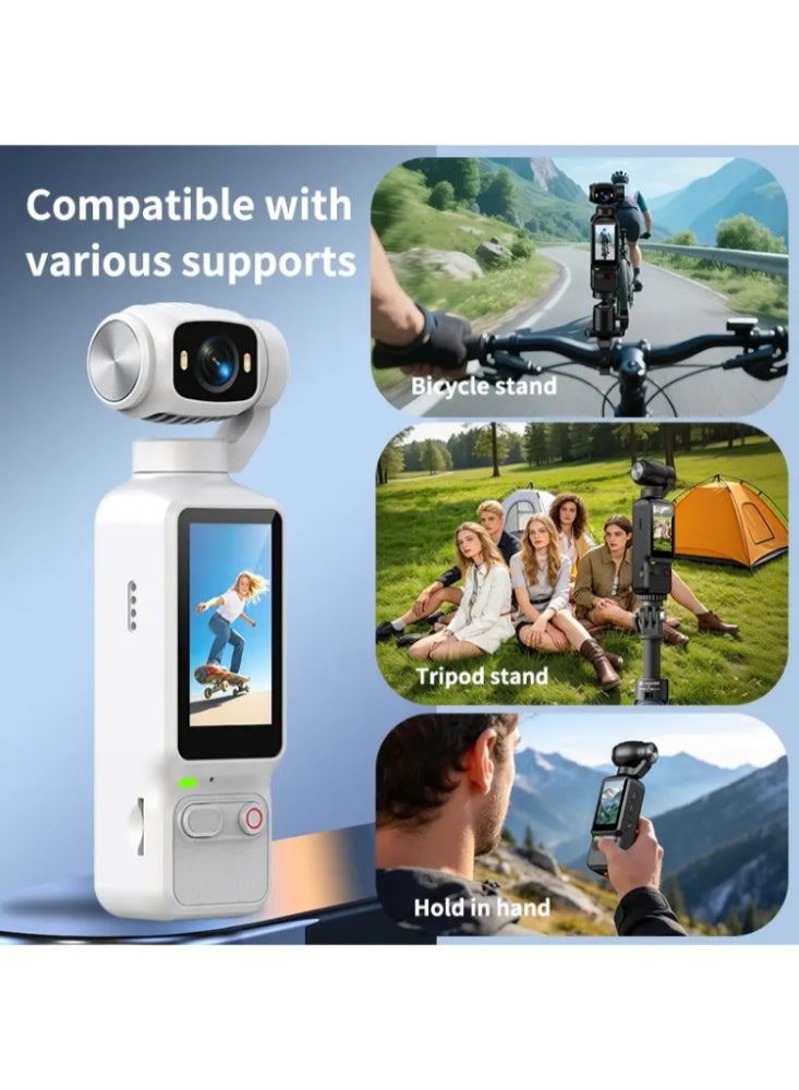 BLAZINGLY LK-032 4K Digital Vlogging Camera with Anti-Shake, Face Tracking & Wide-Angle Lens - Image 4