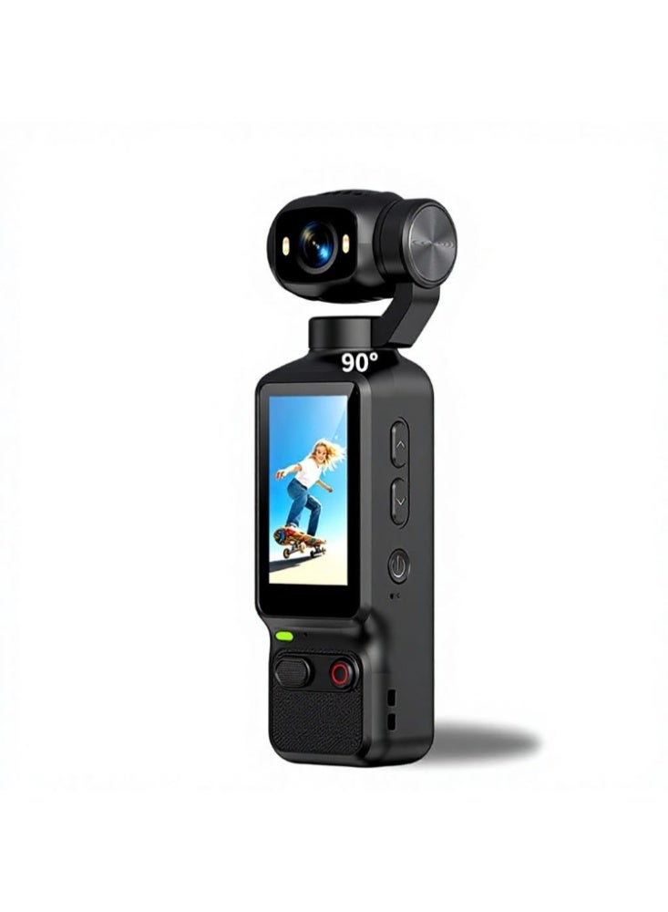 BLAZINGLY LK-032 4K Digital Vlogging Camera with Anti-Shake, Face Tracking & Wide-Angle Lens - Image 2
