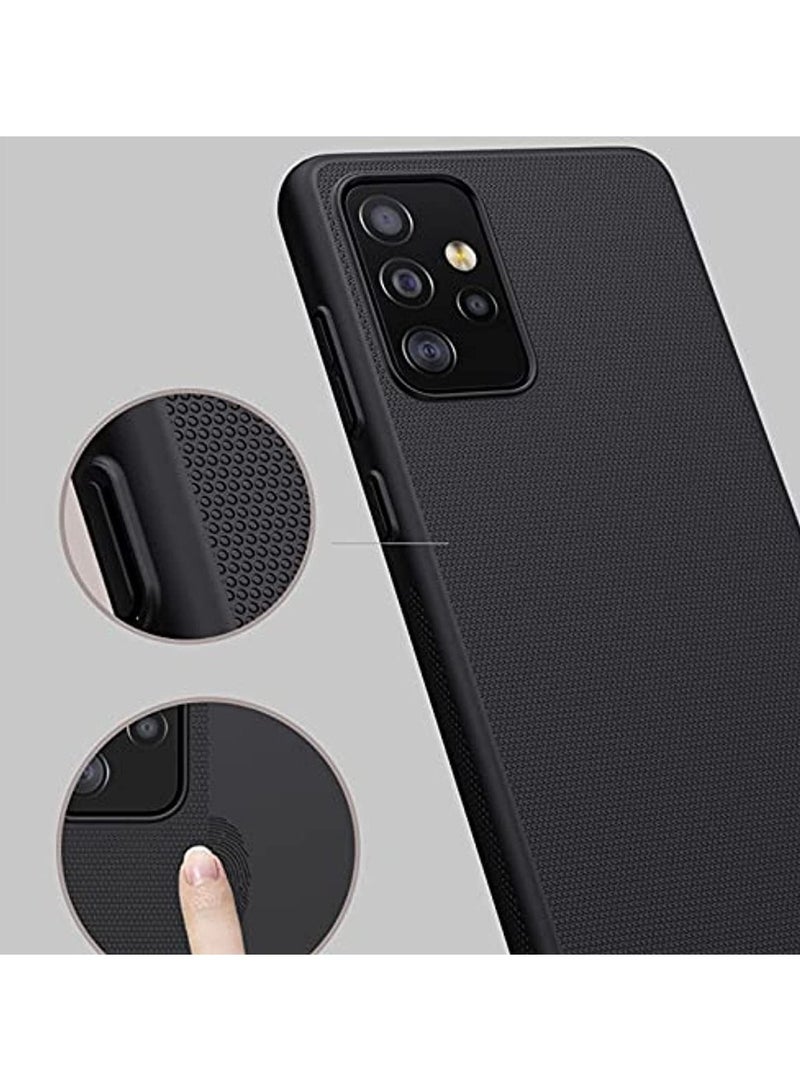 إيروريكس جراب لهاتف Samsung Galaxy A52S 5G / A52 4G / 5G - جراب نحيف بلوري حماية كاملة ، مضاد للسقوط ، جراب بتصميم بسيط مضاد لبصمات الأصابع لهاتف Samsung A52S 5G / A52 4G / 5G (أسود) - Image 4