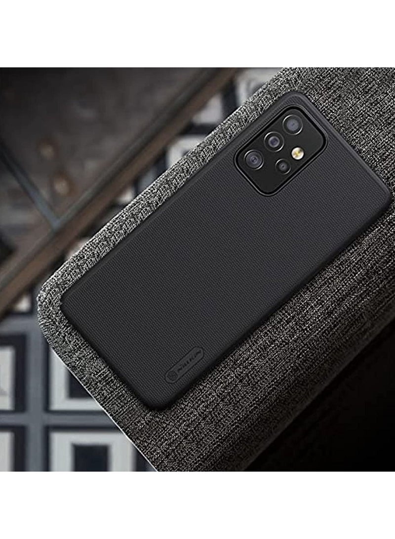 إيروريكس جراب لهاتف Samsung Galaxy A52S 5G / A52 4G / 5G - جراب نحيف بلوري حماية كاملة ، مضاد للسقوط ، جراب بتصميم بسيط مضاد لبصمات الأصابع لهاتف Samsung A52S 5G / A52 4G / 5G (أسود) - Image 3