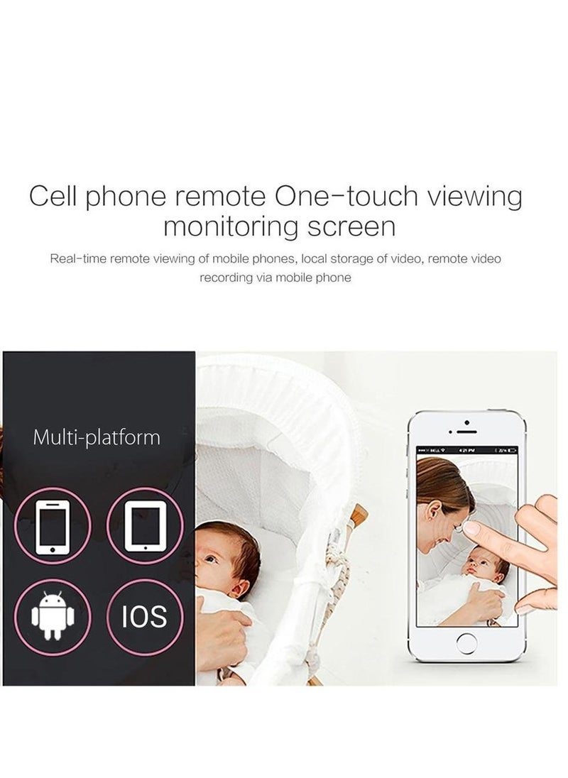 Egg - 1080P Wireless Mini WiFi IR Night Vision Video Recorder Baby Monitor IP Camera - Image 1