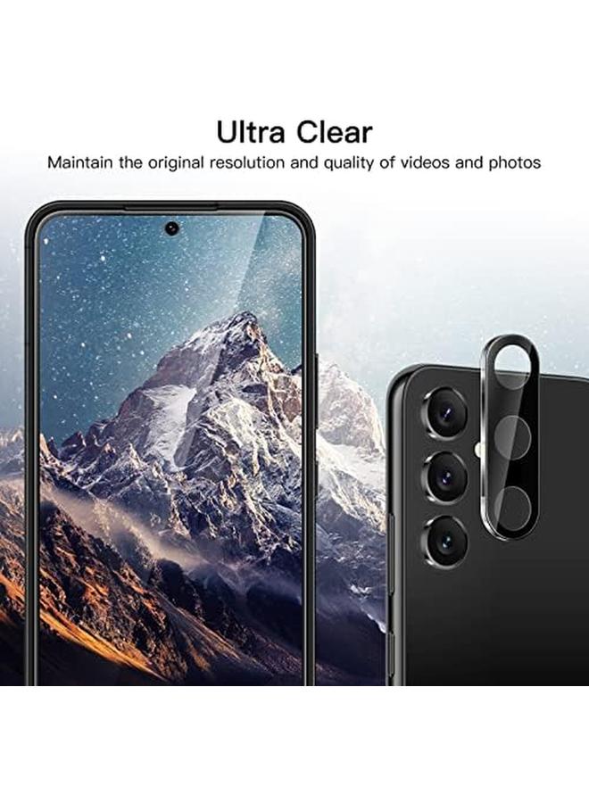 Jetech Screen Protector For Samsung Galaxy A54 5G 6.4 Inch With Camera Lens Protector, Tempered Glass Film, Hd Clear, 2 Pack Each - Image 4