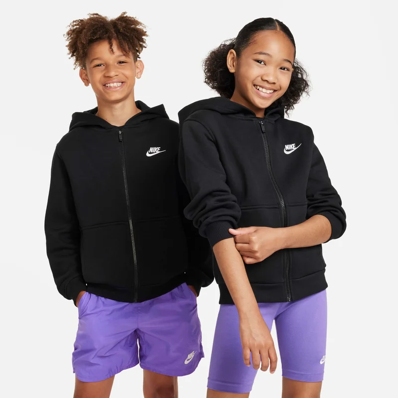 Nike Kids' Sportswear Club Fleece Full-Zip Hoodie