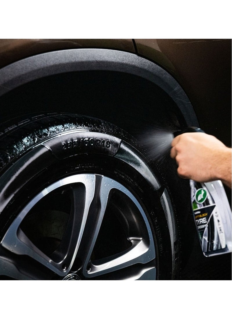 TurtleWax Wet N Black Car Tyre Dressing Spray 500 ML  - Image 3