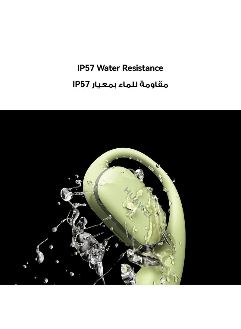 هواوي سماعات أذن مفتوحة FreeArc، سماعات بلوتوث مع صوت ممتاز، ملائمة وآمنة ومريحة، مقاومة للماء IP57، 28 ساعة من وقت التشغيل، سماعات رياضية، iOS، أندرويد، ويندوز - Image 4