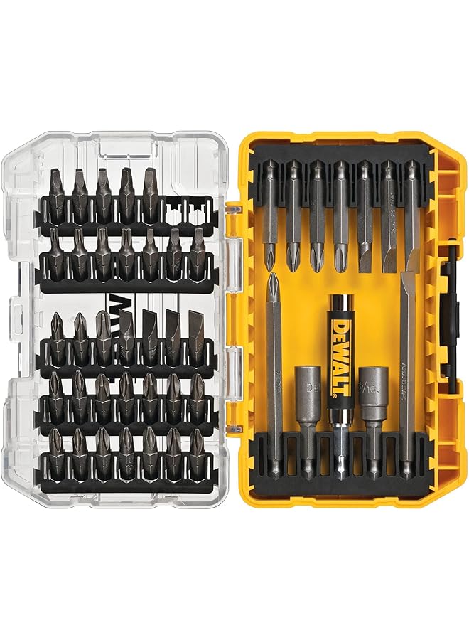 DEWALT Screwdriver Bit Set With Tough Case 45 Piece Dw2166 - Image 1