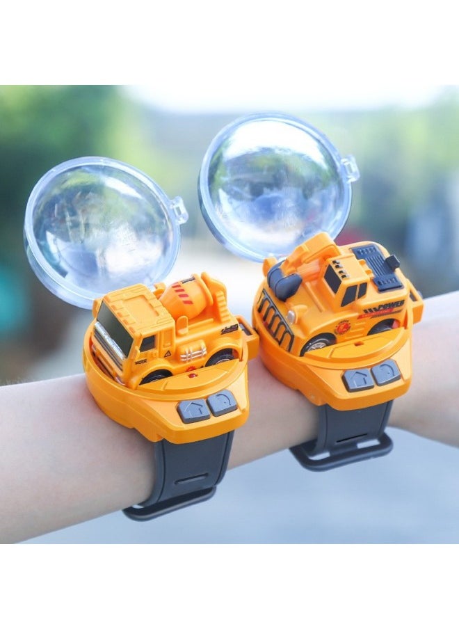 Generic Remote Control Car Toy High-speed Drift Stunt Features For Kids Aged 8-Color:Watch Remote Control Car Maca Green Mini (chinese Packaging)  - Image 4