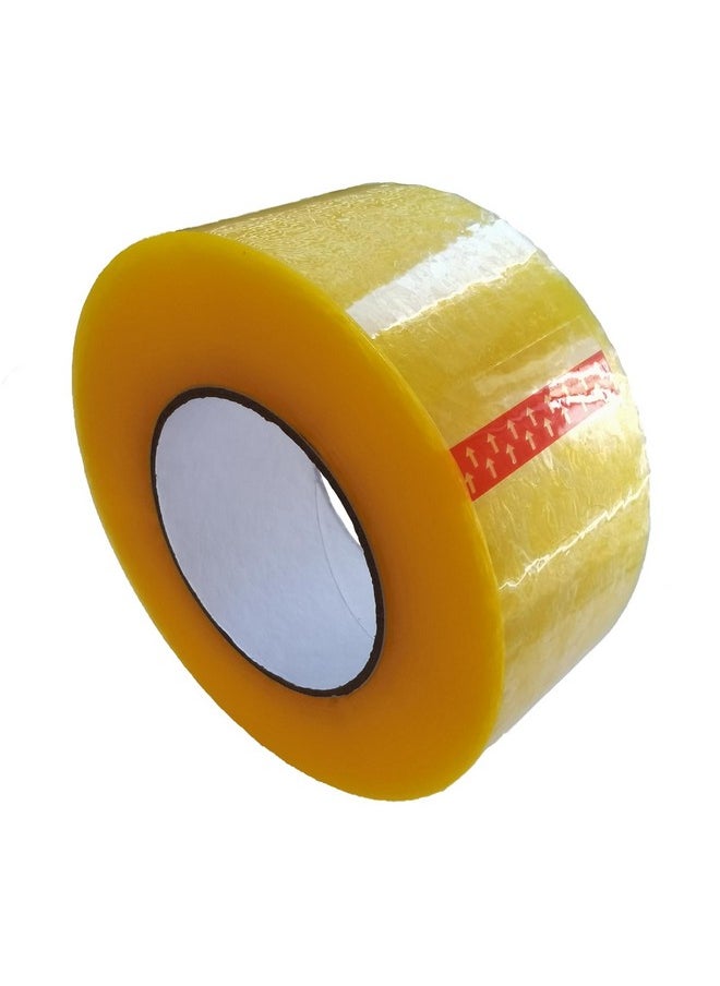 HinchJone - Heavy Duty Packaging Tape 2.36” X 328 Yards Clear Packaging Tape For Shipping Packaging Moving Sealingstrong Seal On Box Types Clear Yellow1 Roll - Image 1
