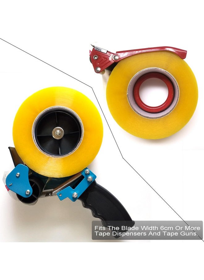 HinchJone - Heavy Duty Packaging Tape 2.36” X 328 Yards Clear Packaging Tape For Shipping Packaging Moving Sealingstrong Seal On Box Types Clear Yellow1 Roll - Image 1