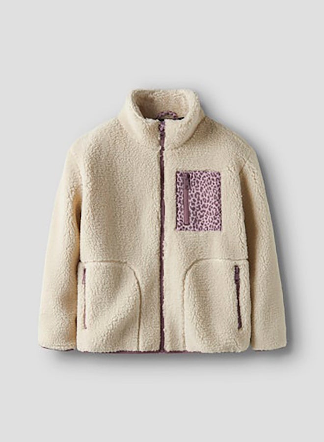 NAME IT Name It Kids Girls Monica Teddy Jacket  - Image 3