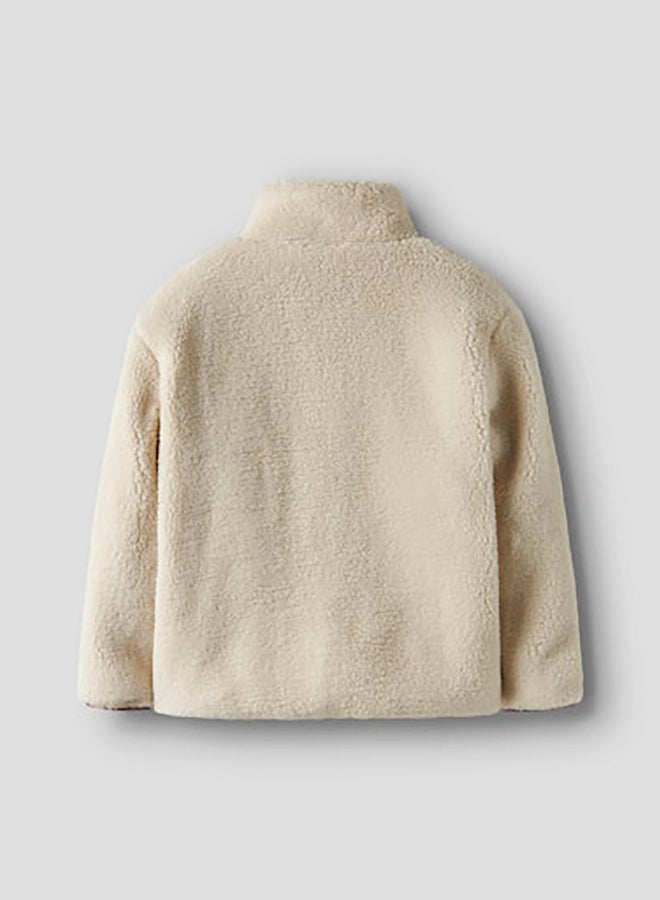 NAME IT Name It Kids Girls Monica Teddy Jacket  - Image 2