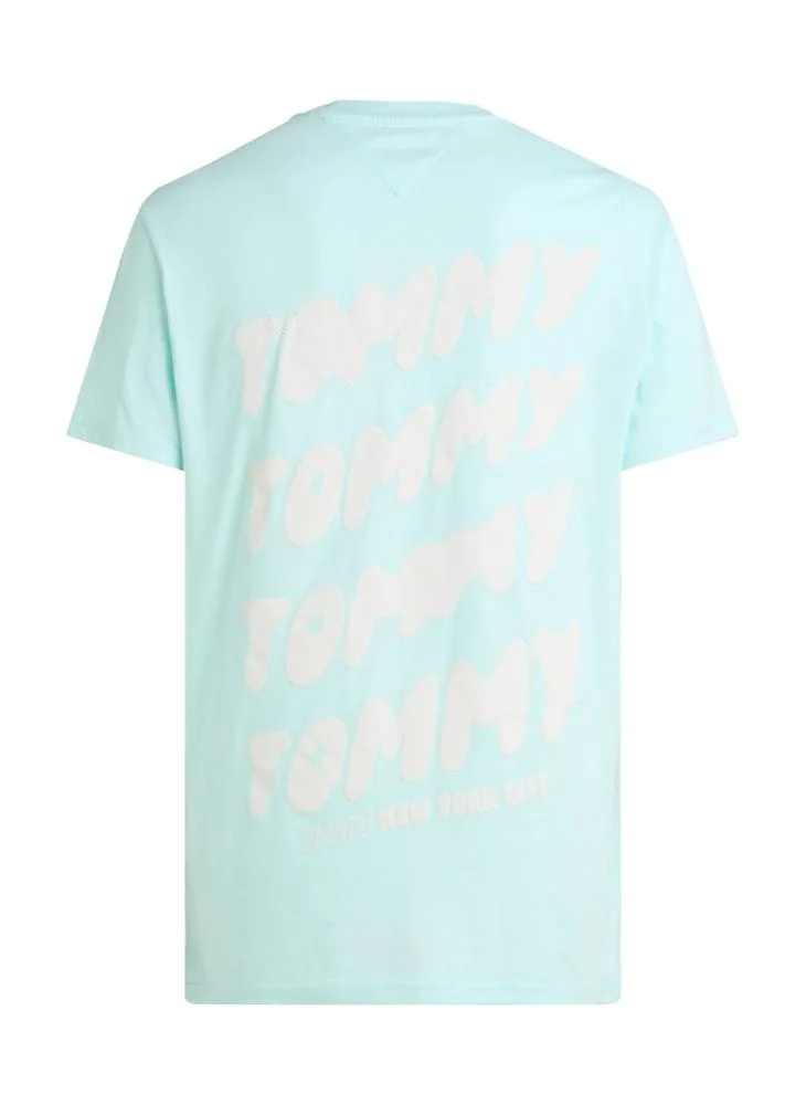 TOMMY JEANS Regular Fit Bubble Back Short Sleeve T-Shirt