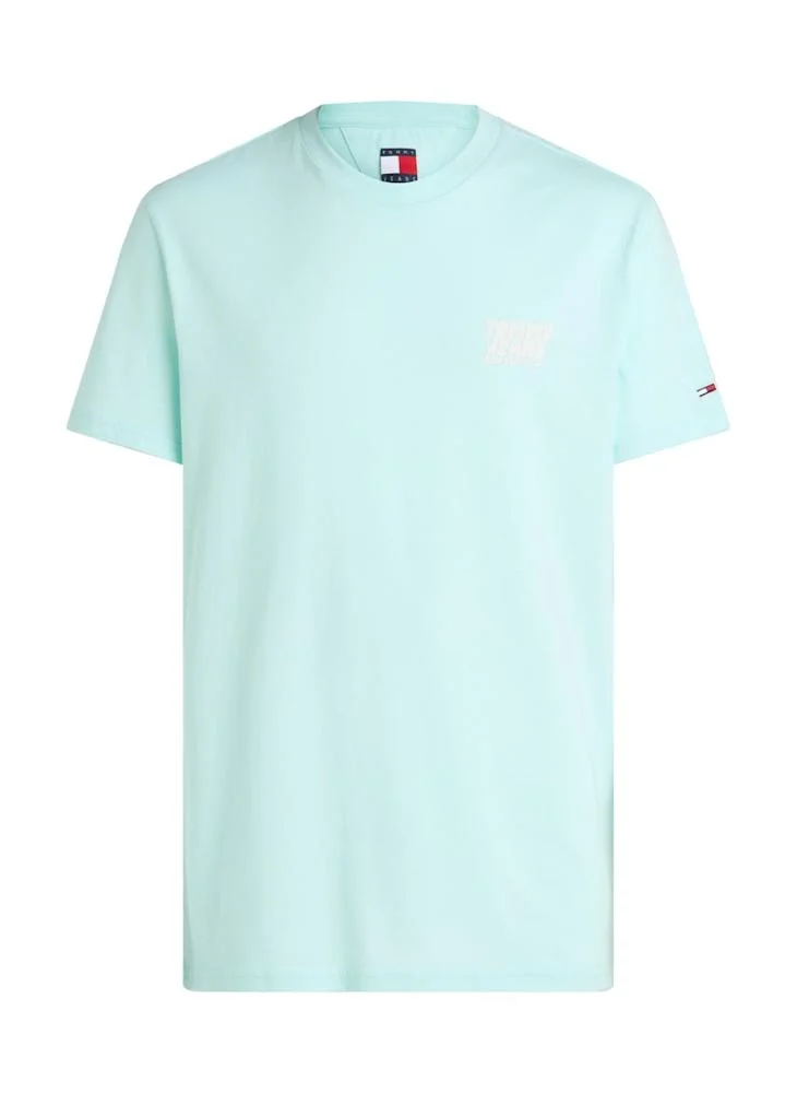 TOMMY JEANS Regular Fit Bubble Back Short Sleeve T-Shirt