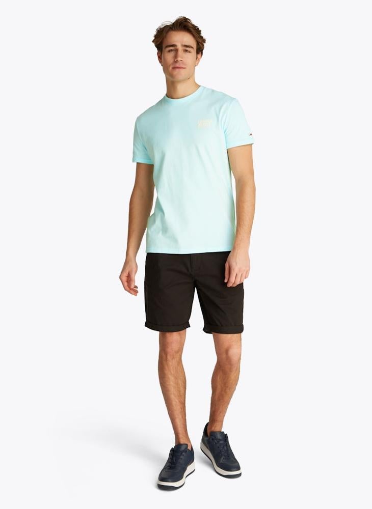 TOMMY JEANS Regular Fit Bubble Back Short Sleeve T-Shirt  - Image 4