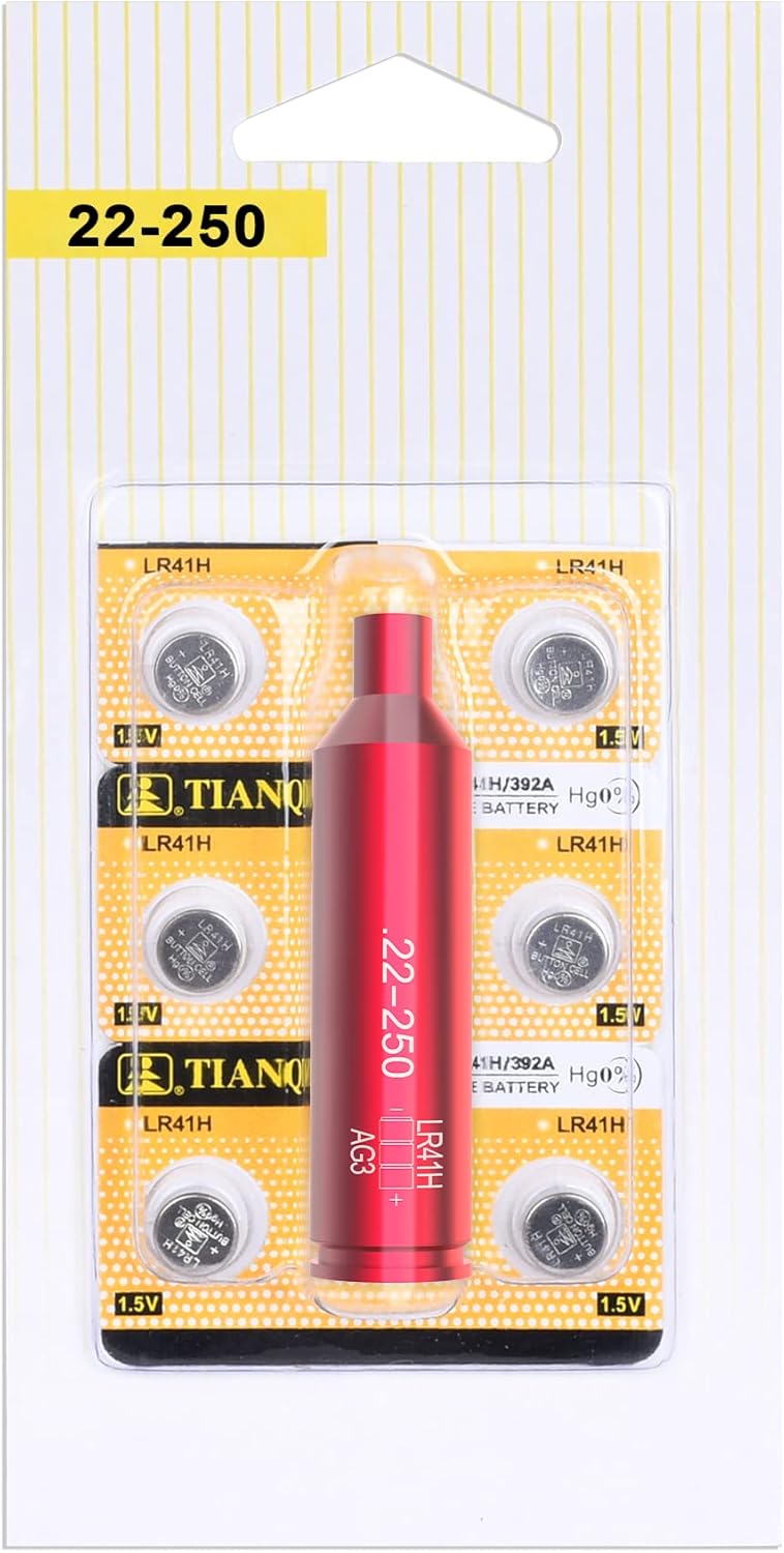 TPO .223/.308/30-30/30-06/.350 ليدجند/300BLK/6.5 كريد مور/450 بوش ماستر/338/كروس بو/ .300 وين/7.62X54R/6.5 غريندل/5.7x28/.458 سوكوم ليزر أحمر لرؤية الفوهة مع 6 بطاريات - Image 2