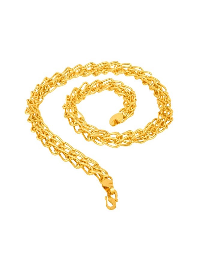 Voylla Chain for Men (Golden) (8907617762258) - Image 1