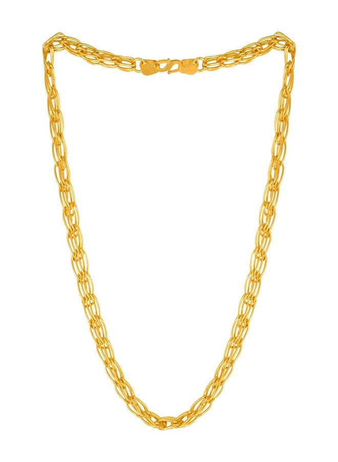 Voylla Chain for Men (Golden) (8907617762258) - Image 2