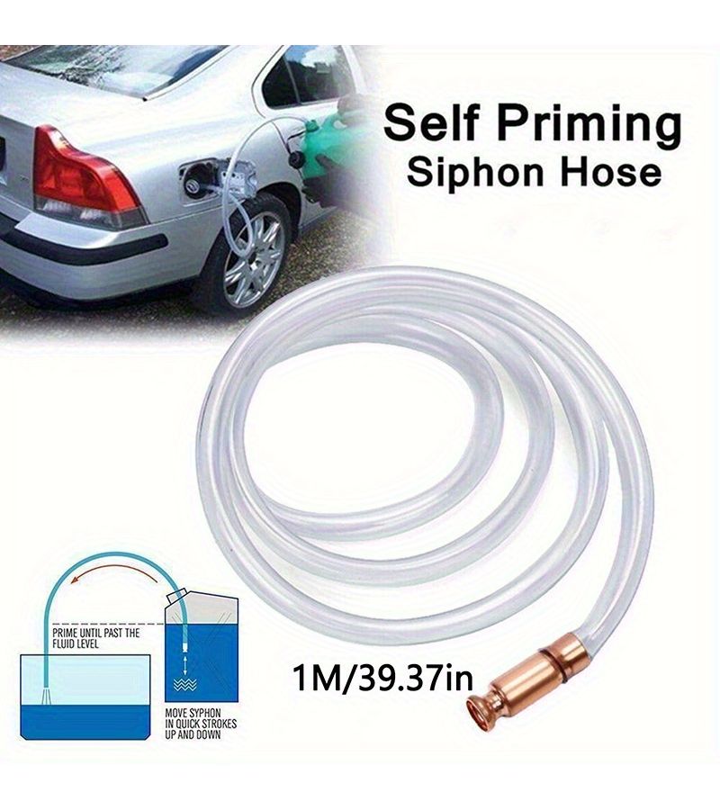 1 Set Gasoline Fuel Transfer Safety Multi Purpose Self Priming Pump Valve Original Siphon Shaker - Image 4