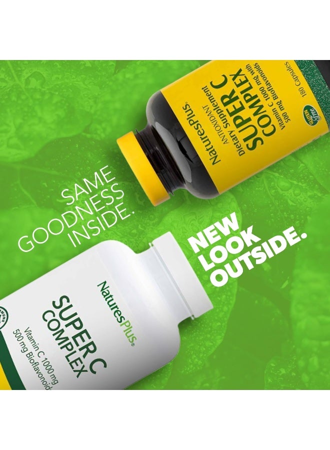 NaturesPlus سوبر سي كومبلكس 180 كبسولة لدعم المناعة - Image 2