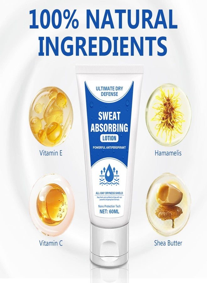 CURECURE Face Antiperspirant - Face Sweat Blocker for Forehead, Scalp & Cheeks, Helps Reduce Shine & Excess Oil, Long-Lasting Fresh Feeling, 60ml - Image 5