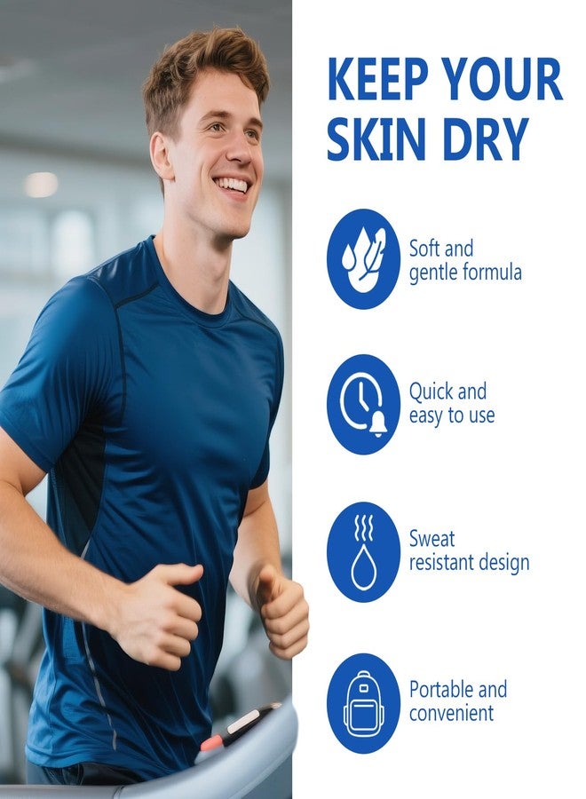 CURECURE Face Antiperspirant - Face Sweat Blocker for Forehead, Scalp & Cheeks, Helps Reduce Shine & Excess Oil, Long-Lasting Fresh Feeling, 60ml - Image 3