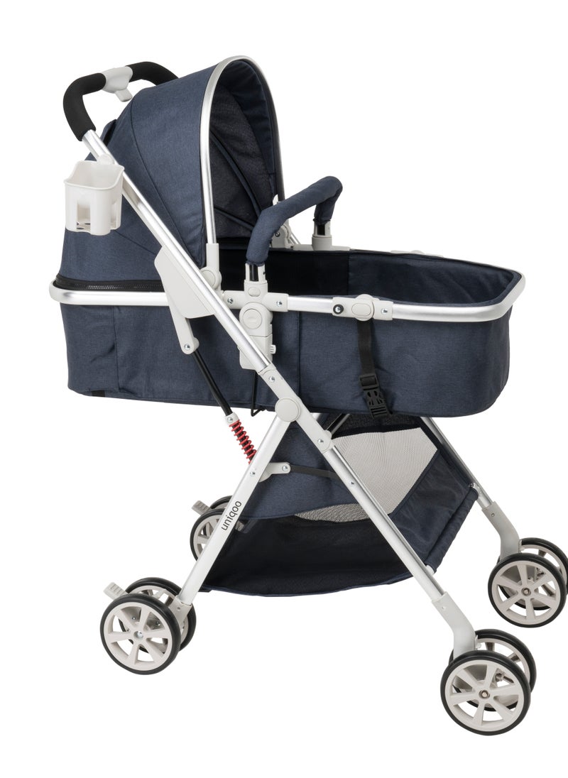 Uniqoo 6 Blue - Premium Portable Pram - pzsku/Z37EE66F275858248D749Z/45/_/1695035962/059d307c-50b7-4550-9bb3-222cf2ea6fe3