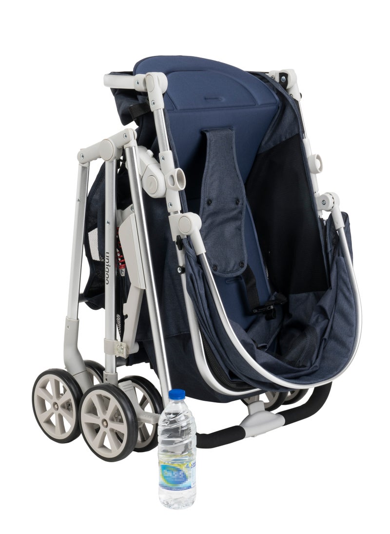 Uniqoo 6 Blue - Premium Portable Pram - pzsku/Z37EE66F275858248D749Z/45/_/1695035963/aa44d4a2-aadb-4aa9-8f5c-1ebe18d9eafd