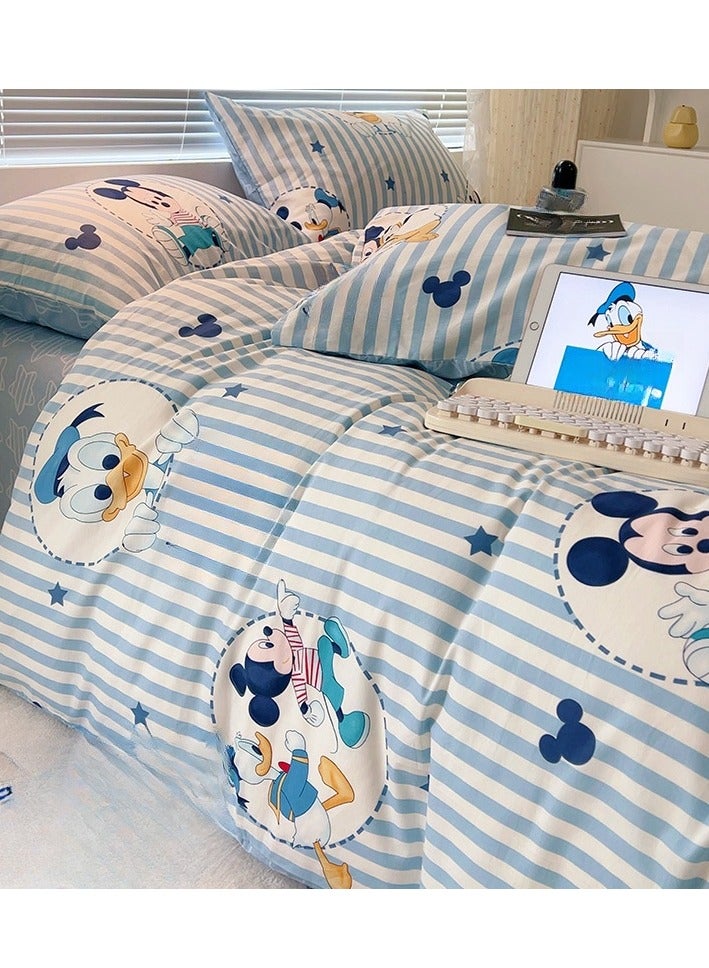 Disney Bed Sheet Style — French High-End  Pure Cotton  Bedding Four Piece Set - Image 2