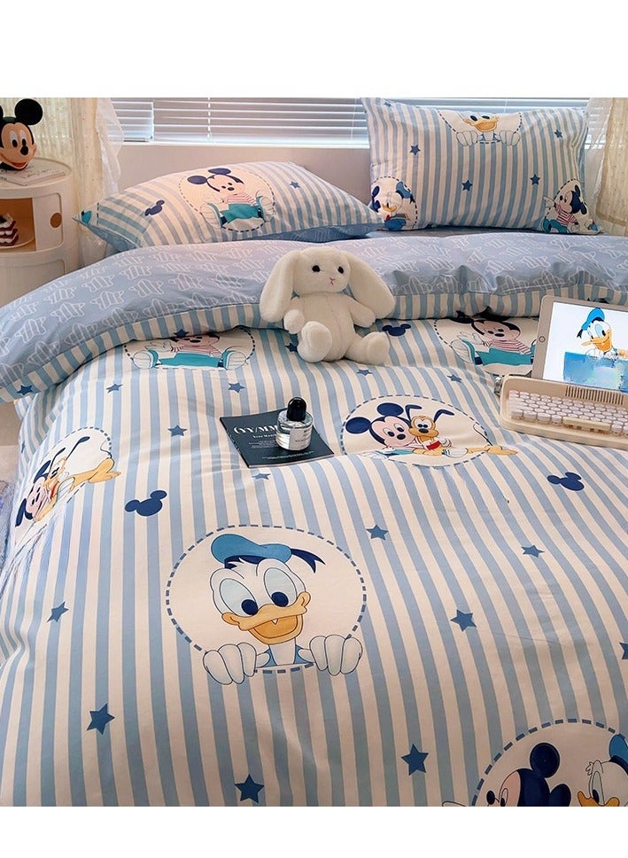 Disney Bed Sheet Style — French High-End  Pure Cotton  Bedding Four Piece Set - Image 3